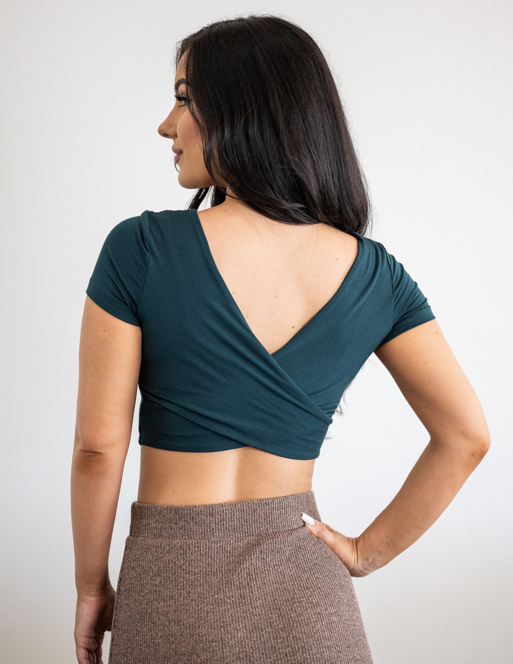 Aida Reversible Crop Top