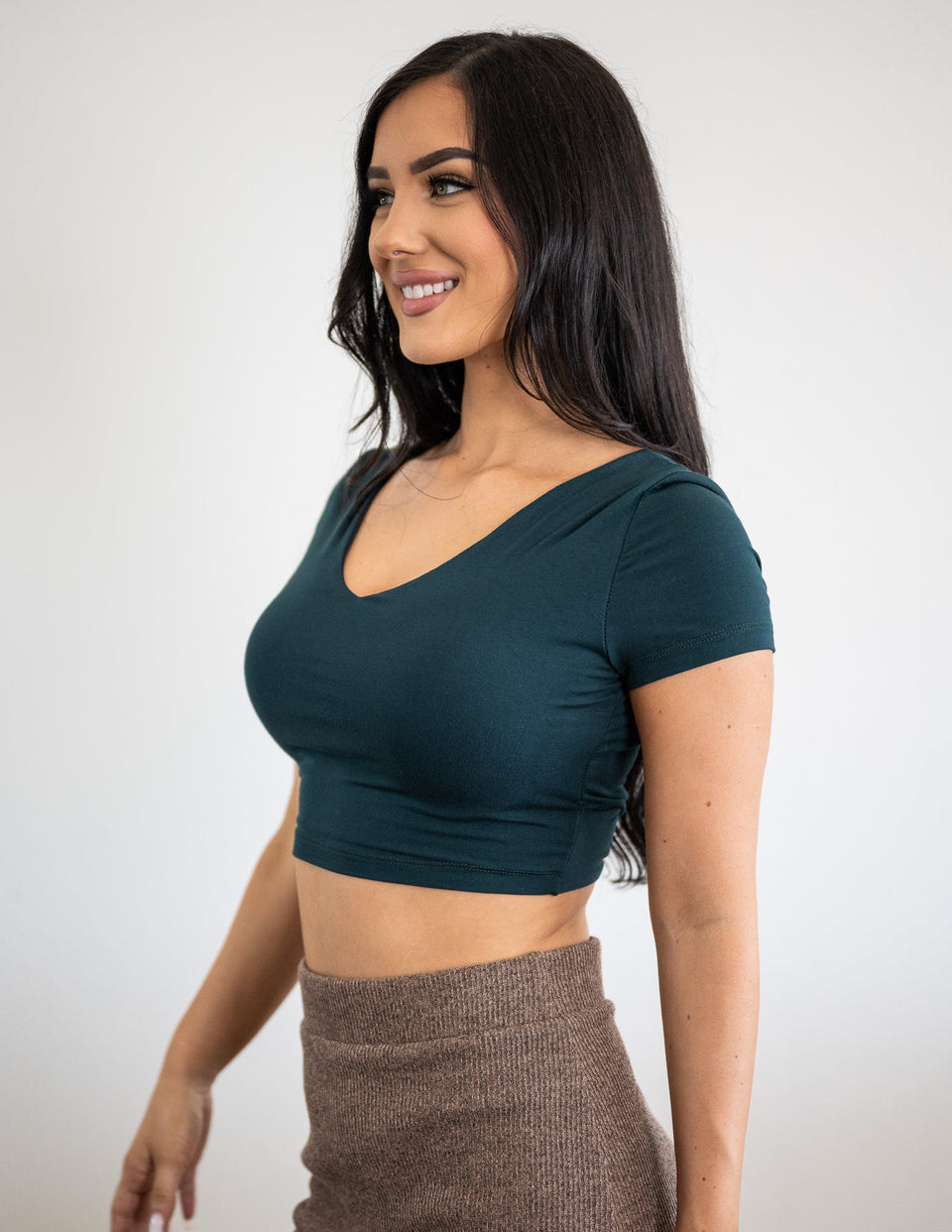Aida Reversible Crop Top