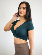 Aida Reversible Crop Top