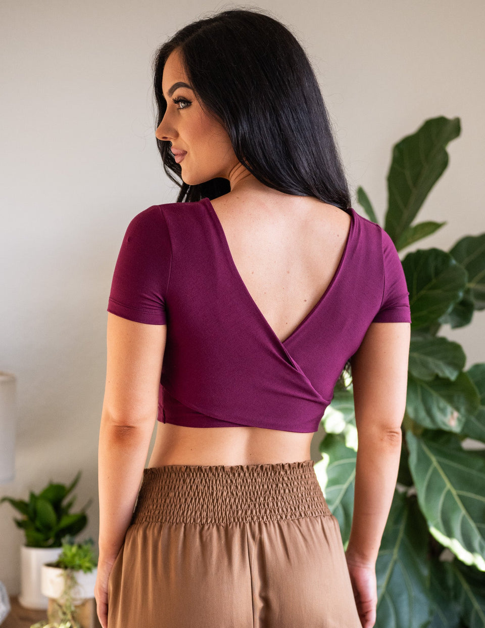 Aida Reversible Crop Top
