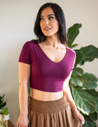 Aida Reversible Crop Top