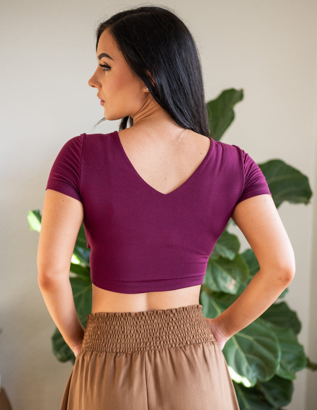 Aida Reversible Crop Top