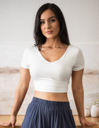 Aida Reversible Crop Top