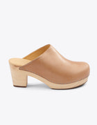 All-Day Heeled Clog - Almond