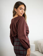 Cotton Amaya Crop Long Sleeve