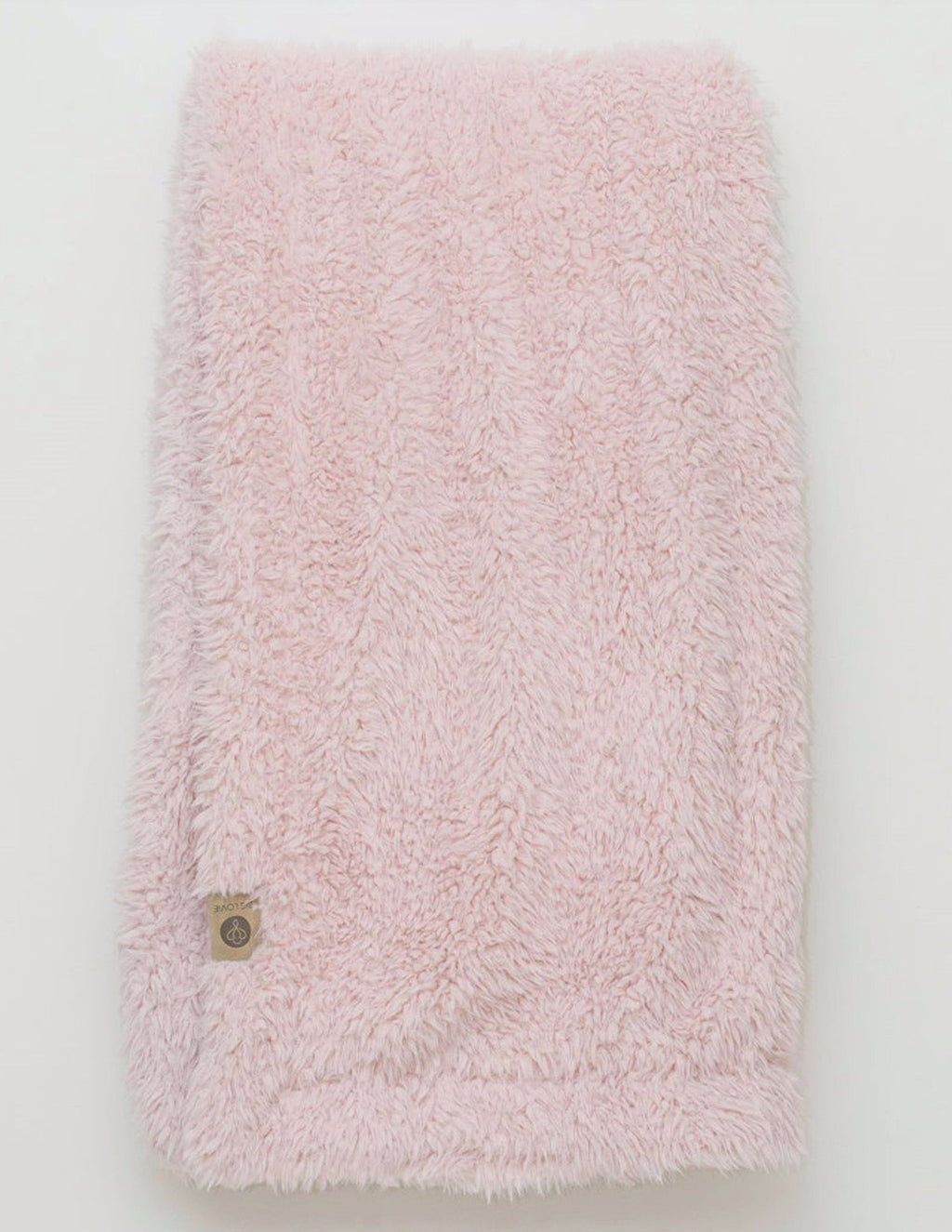 ANGEL PLUSH BLANKET | BIG - DUSTY PINK