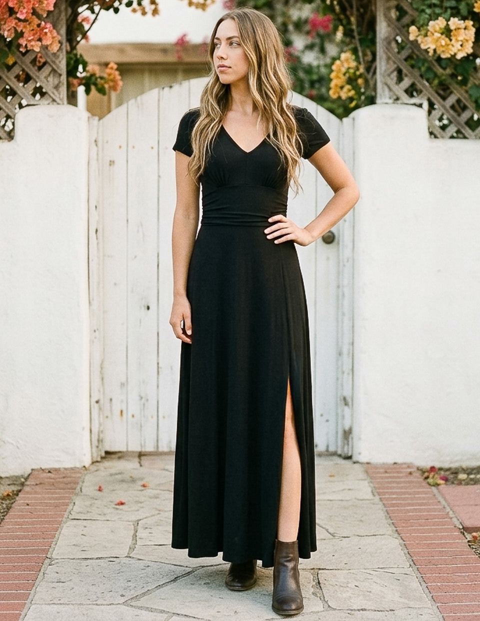 Bamboo Amelie Maxi Dress