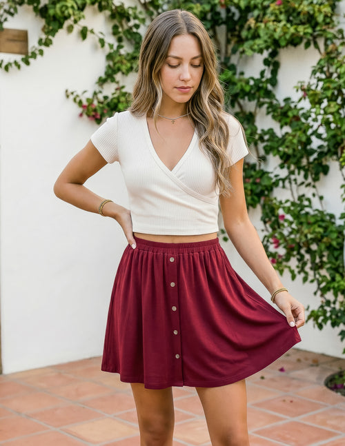 Bamboo Paris Mini Skirt