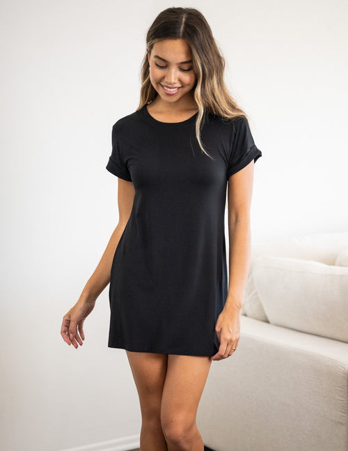 Bamboo Veronica T-Shirt Dress