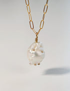 Baroque Natural Pearl Necklace