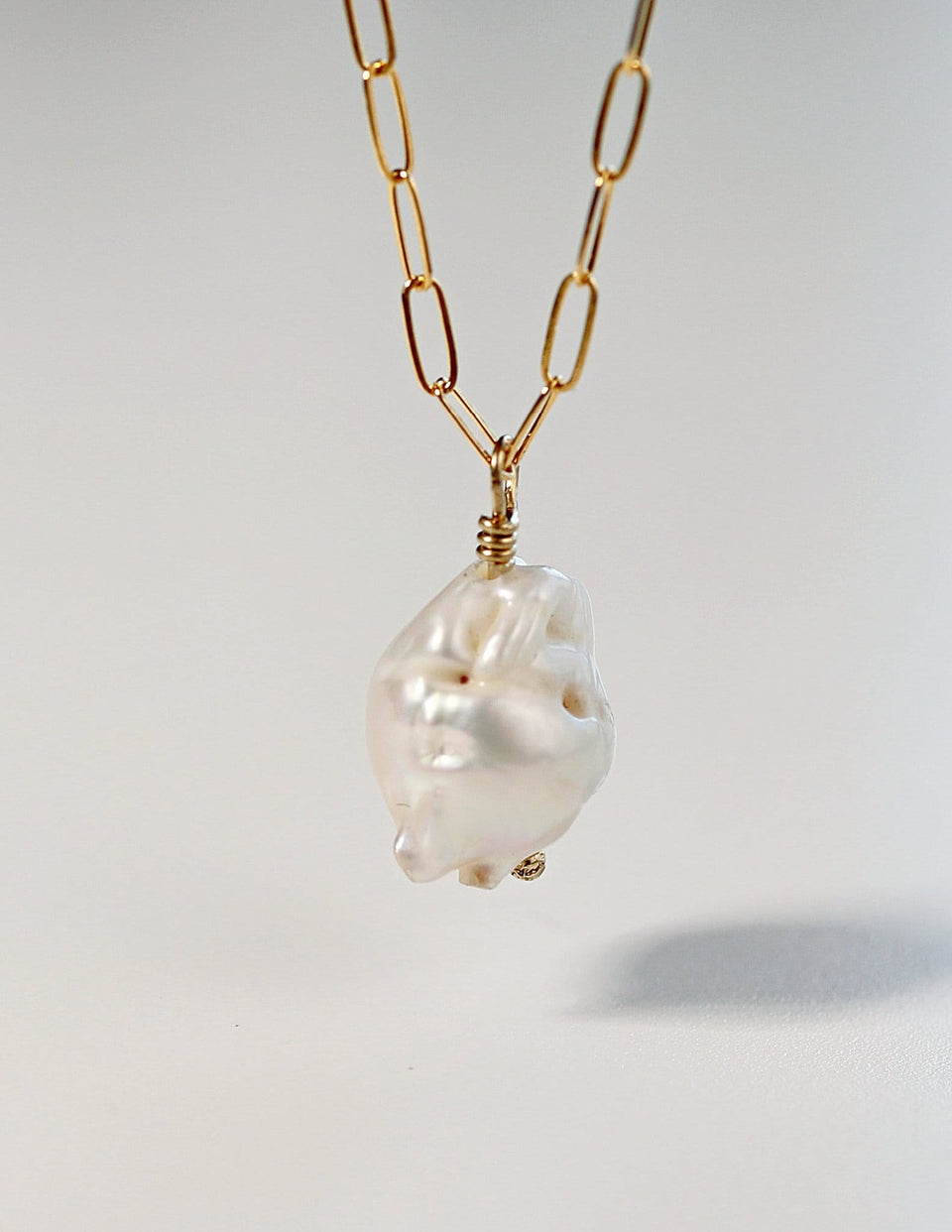 Baroque Natural Pearl Necklace