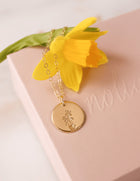 Birth Flower Necklace