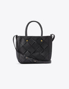 Carry-All Handwoven Satchel - Black