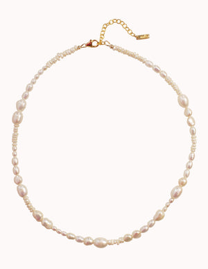 Cascade Pearl Necklace