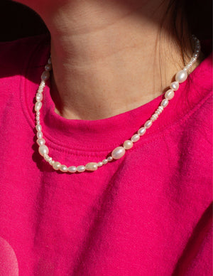 Cascade Pearl Necklace