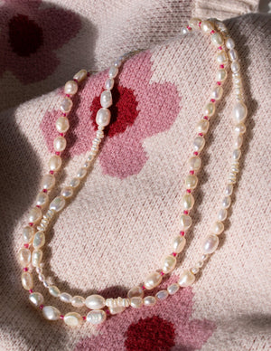 Cascade Pearl Necklace