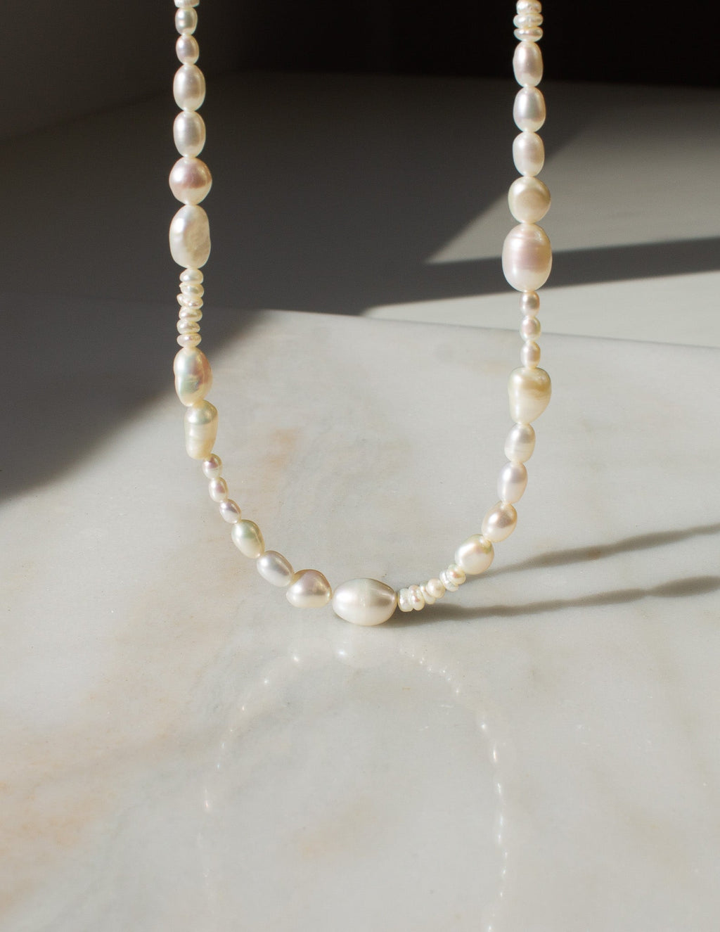 Cascade Pearl Necklace