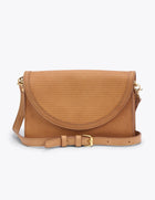 Cleo Convertible Crossbody Woven Almond