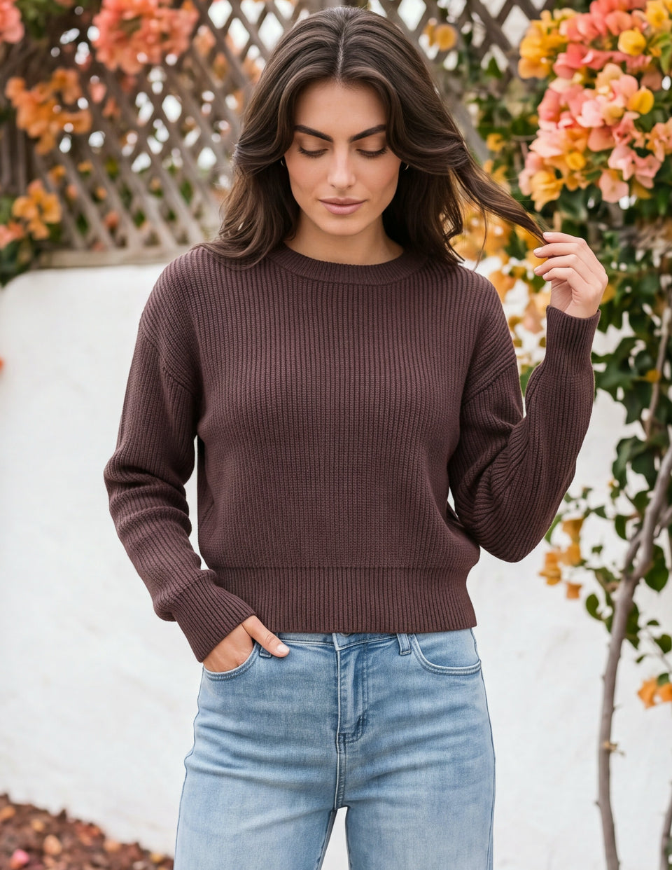 Emmie Crop Sweater