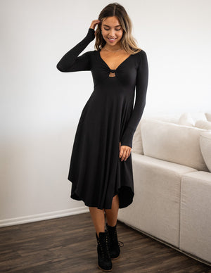Delya Long Sleeve Dress