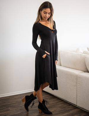 Delya Long Sleeve Dress