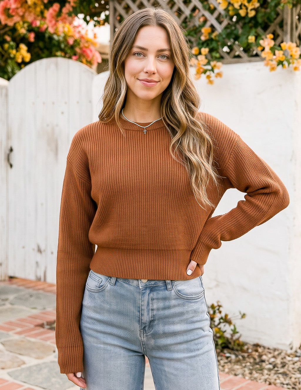 Emmie Crop Sweater