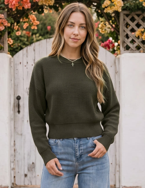 Emmie Crop Sweater