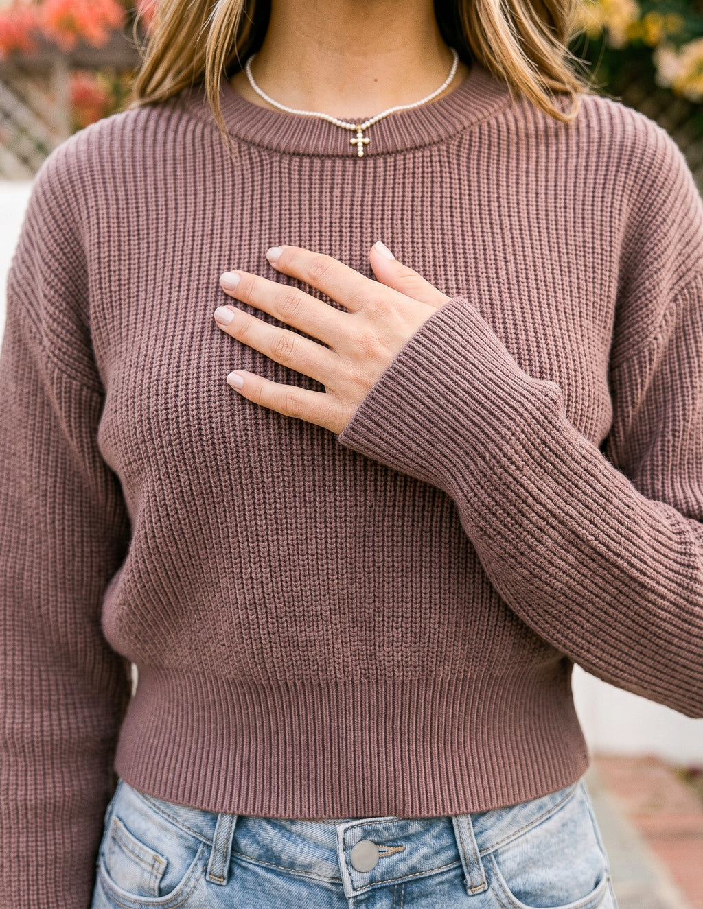 Emmie Crop Sweater
