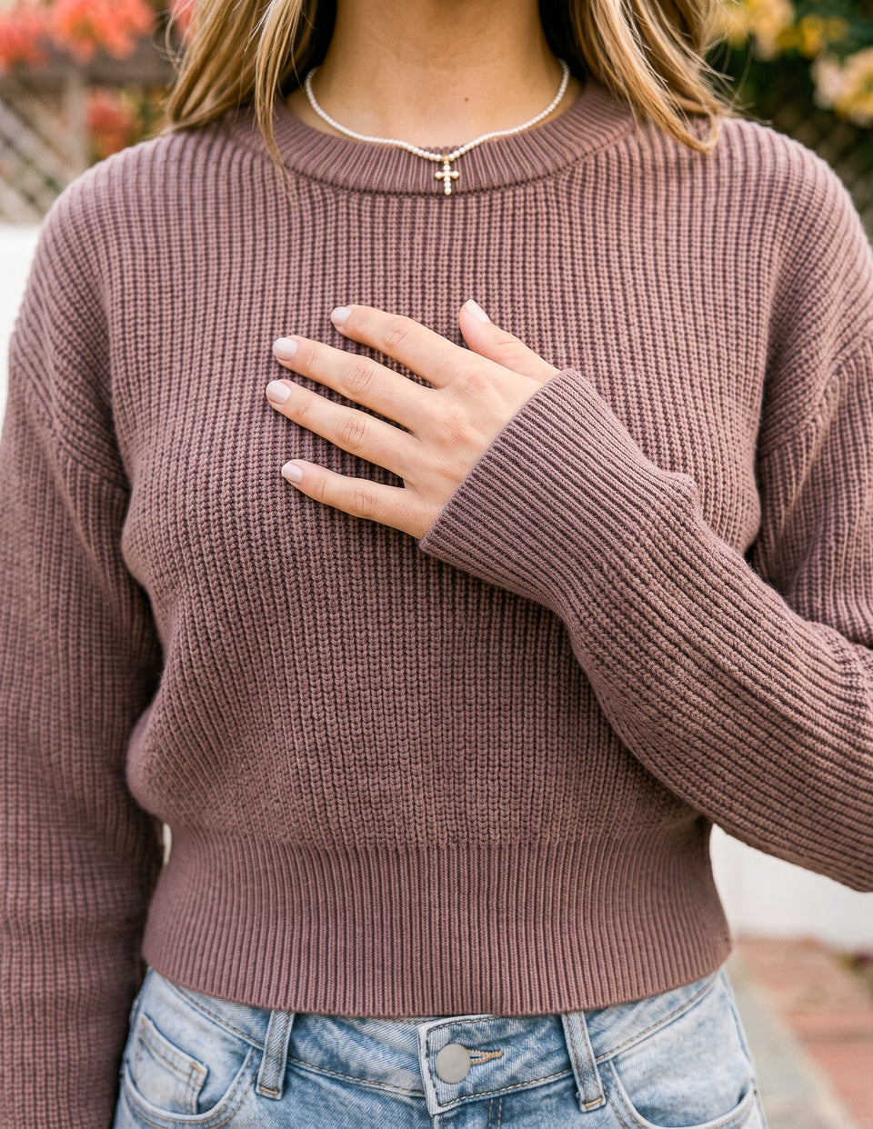 Emmie Crop Sweater