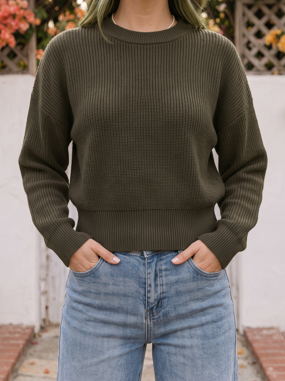 Emmie Crop Sweater
