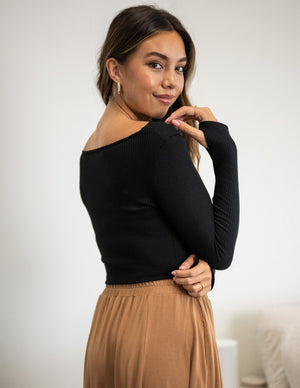 Gia Crop Long Sleeve