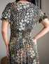 FLORAL HAZE WOVEN MIDI DRESS main image 0