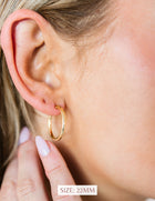 Jane Hoop Earrings