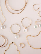 Lana Pearl Hoop Earrings