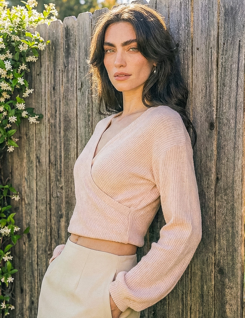 Lea Crop Long Sleeve