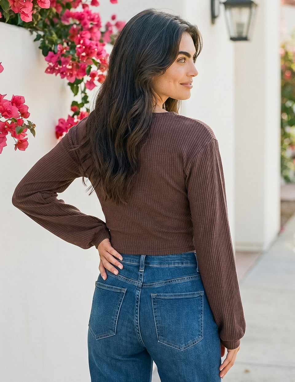 Lea Crop Long Sleeve