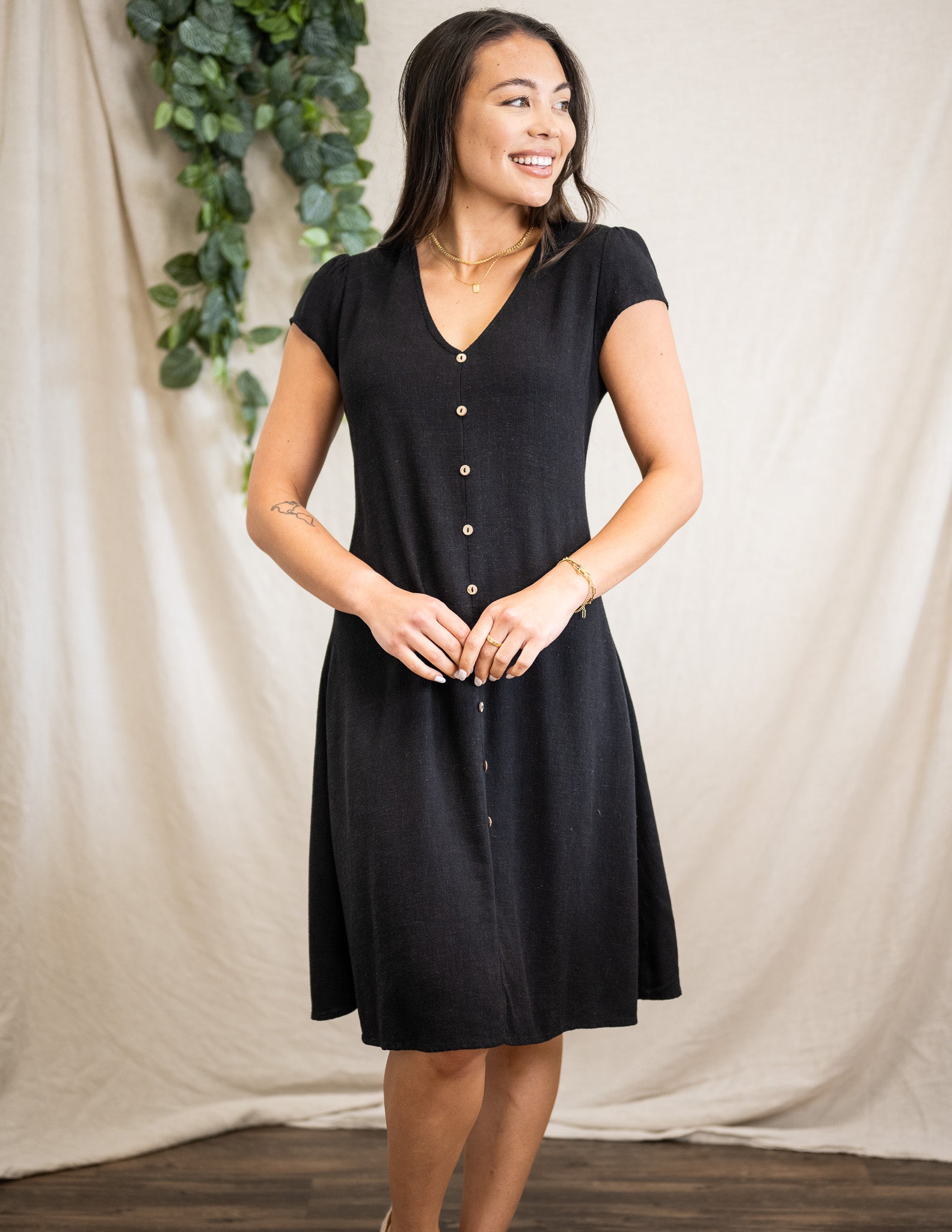 Bon marche clearance black dress