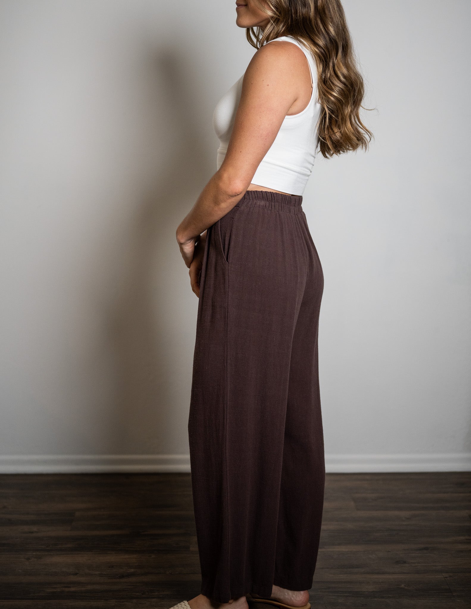 Linen Alessia Cropped Pant – Sozy