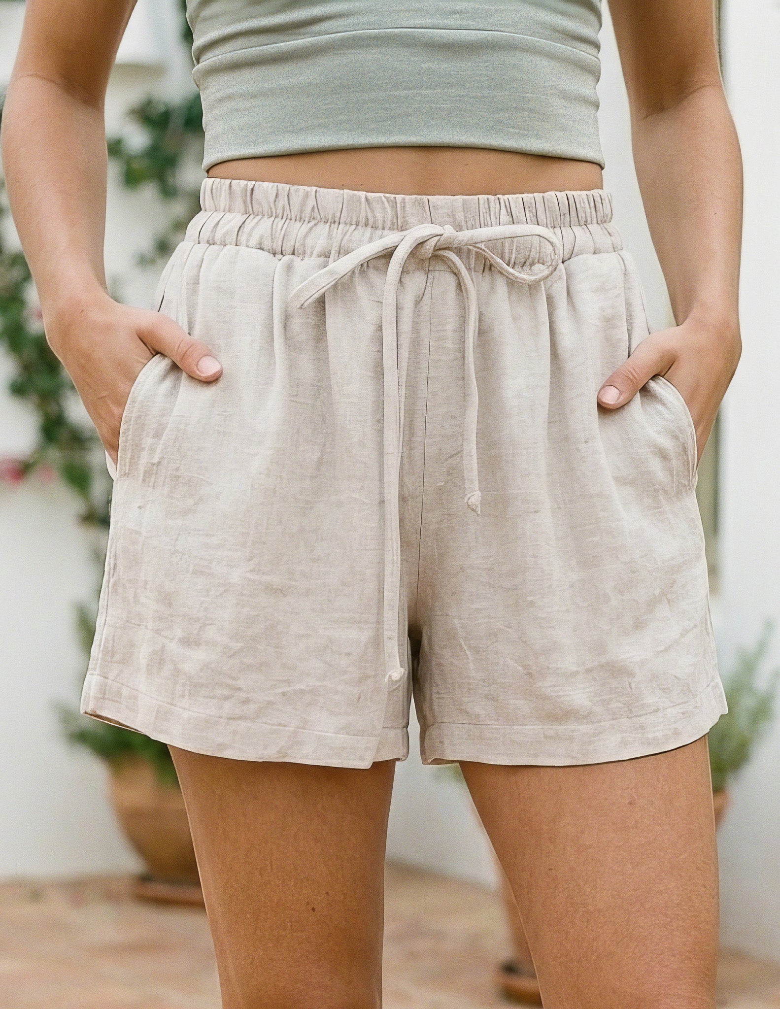 Linen Nora Short – Sozy