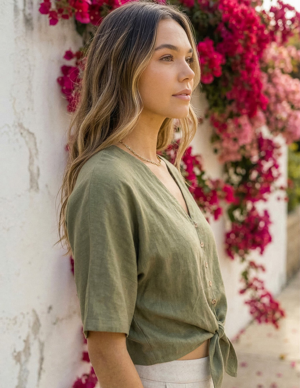 Linen Sierra Top