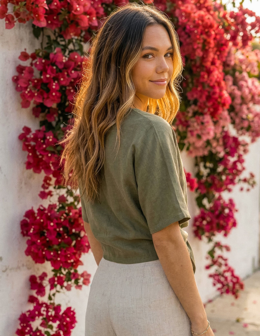 Linen Sierra Top