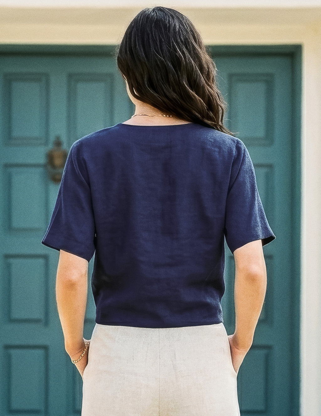 Linen Sierra Top