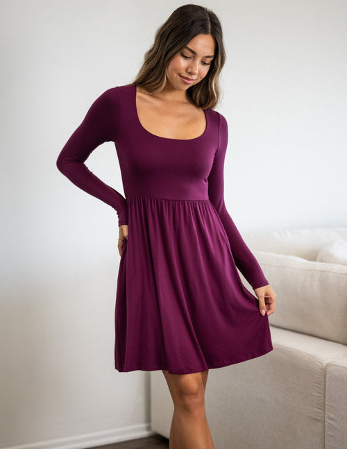 Lisa Long Sleeve Mini Dress