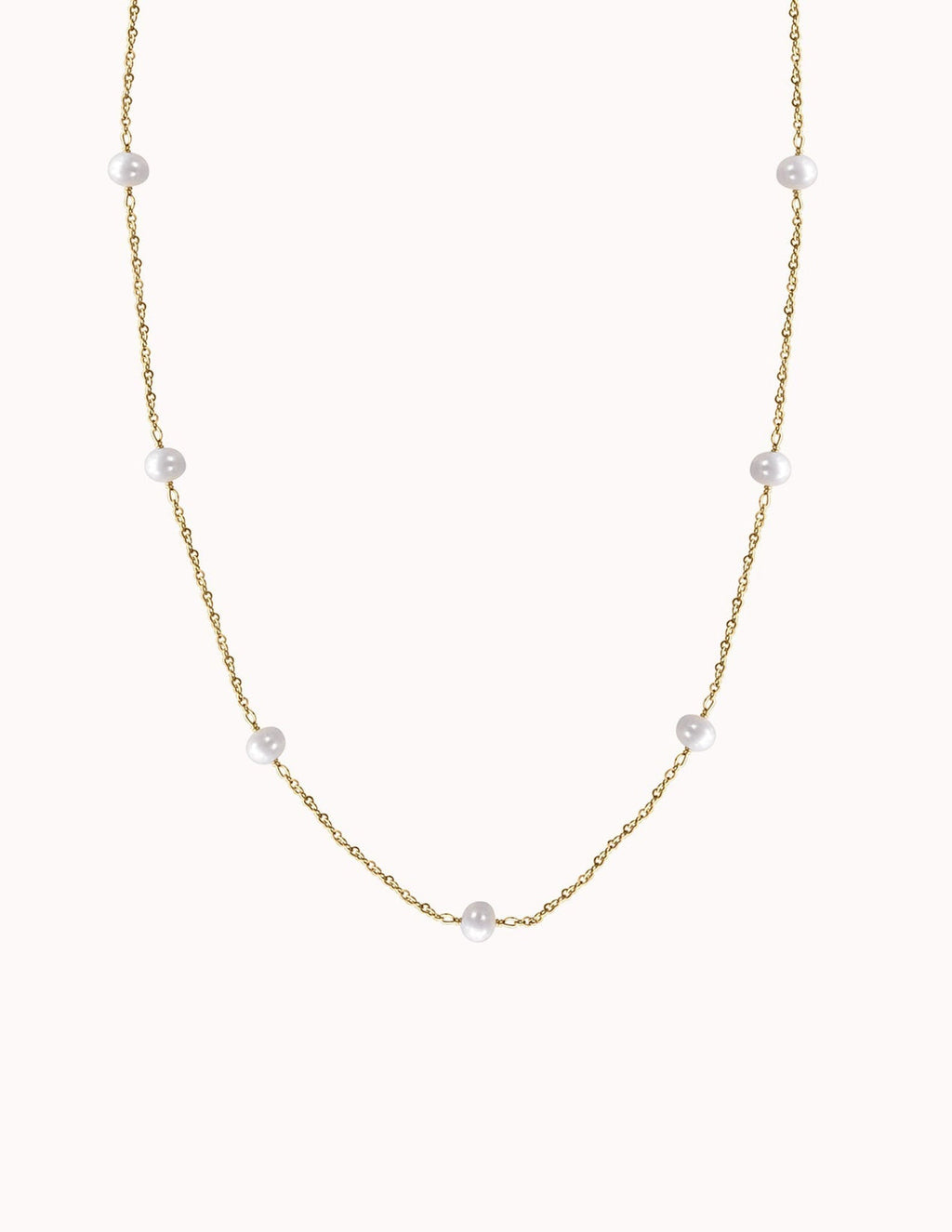 Marie Pearl Chain Necklace