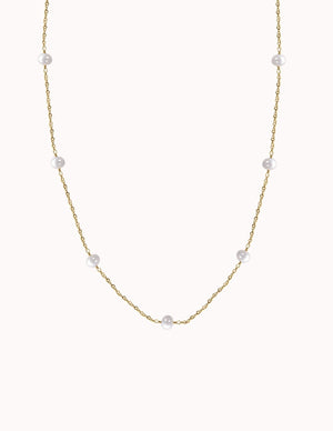 Marie Pearl Chain Necklace