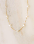 Marie Pearl Chain Necklace