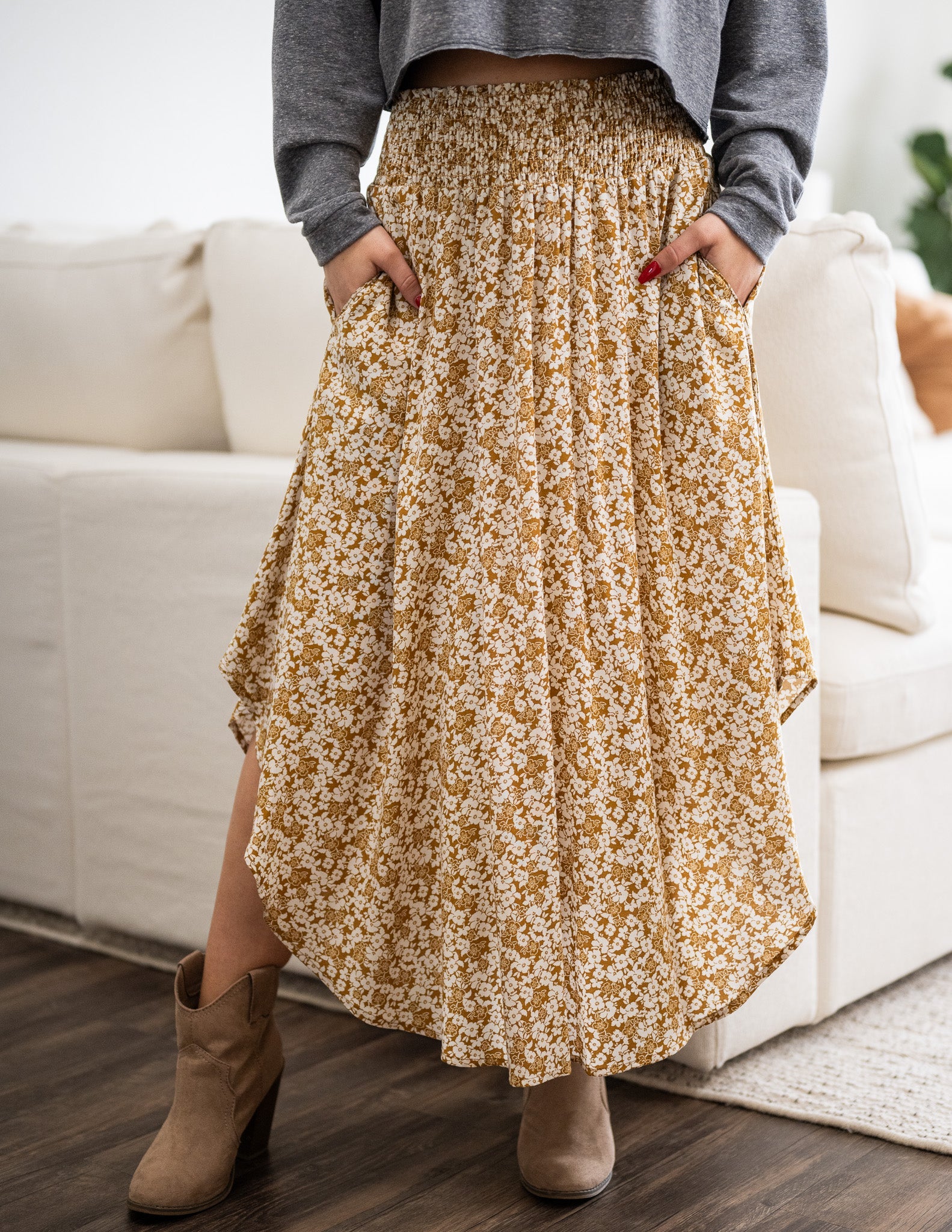 Mia Midi Skirt – Sozy