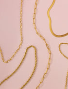 Ophelia Paperclip Chain Necklace