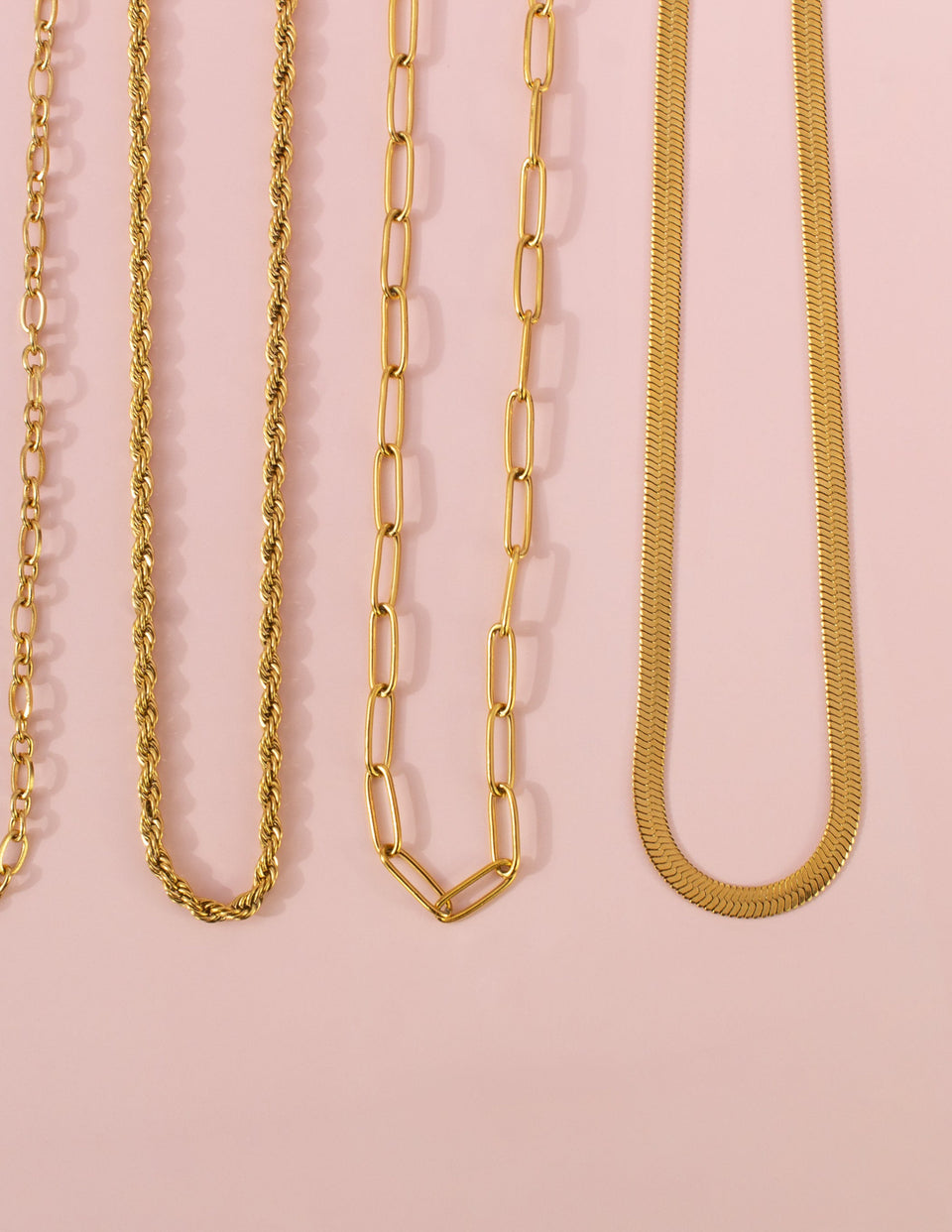 Ophelia Paperclip Chain Necklace