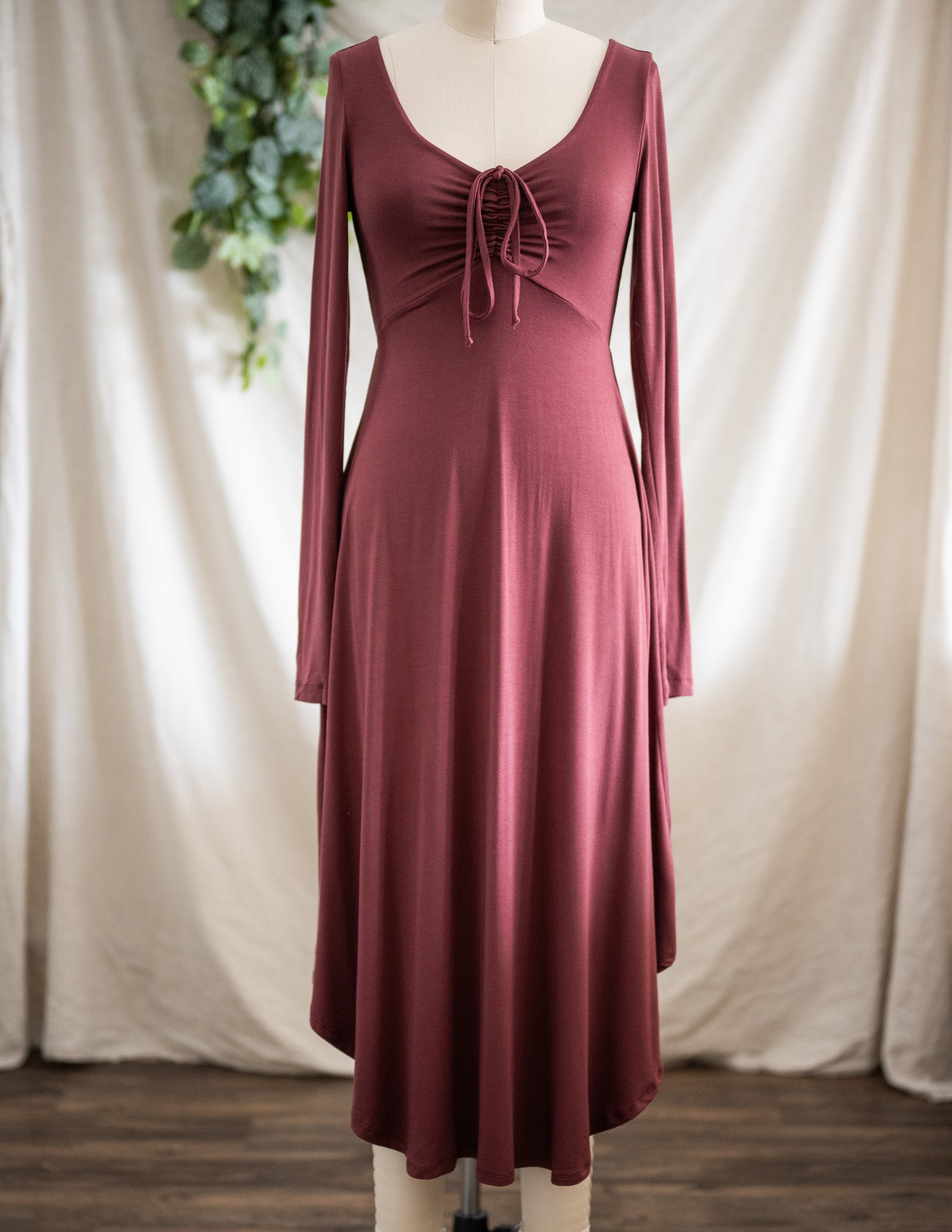 Shop Online Long Party Gowns Rust & Maroon Color Semi-Stitched Gown – Lady  India